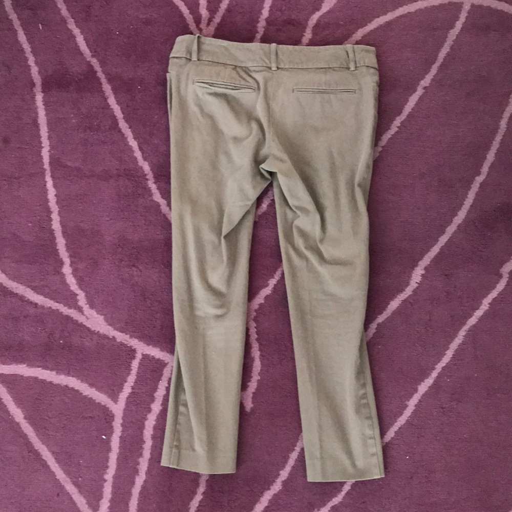 Khaki Ankle Pants - Size 6 - Picture 2 of 4